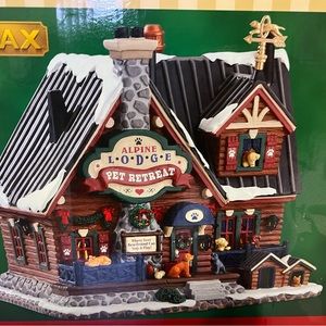 Lemax Alpine Lodge Pet Retreat